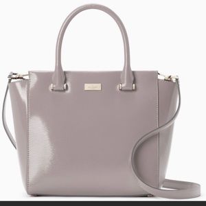 NWT Kate Spade Bixby Place Medium Satchel Gray